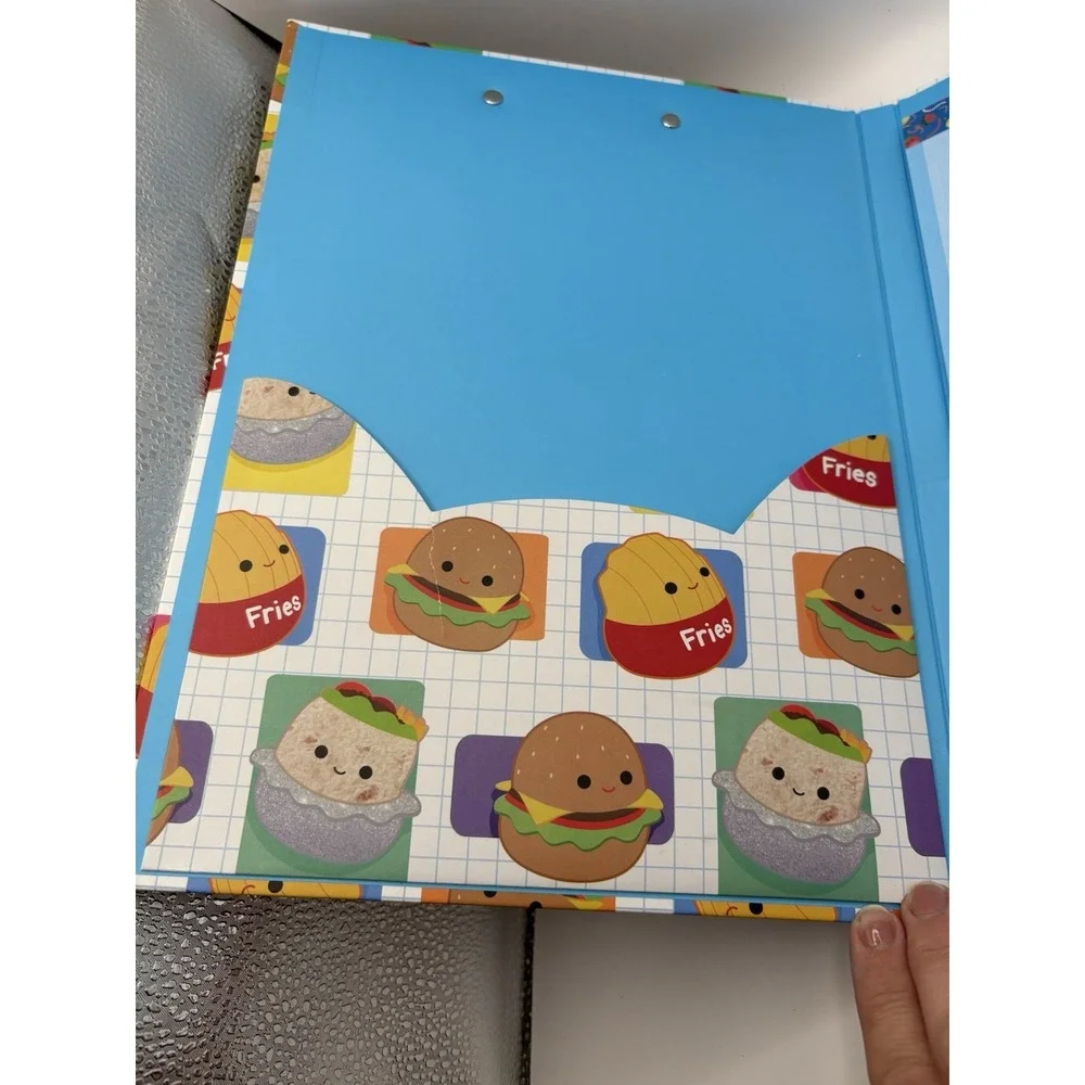 Squishmallows Clipboard Folder & Notepad (2 Pocket Folders) School 12.5 